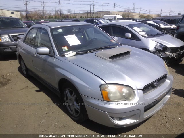 JF1GD29694G520979 - 2004 SUBARU IMPREZA WRX SILVER photo 1