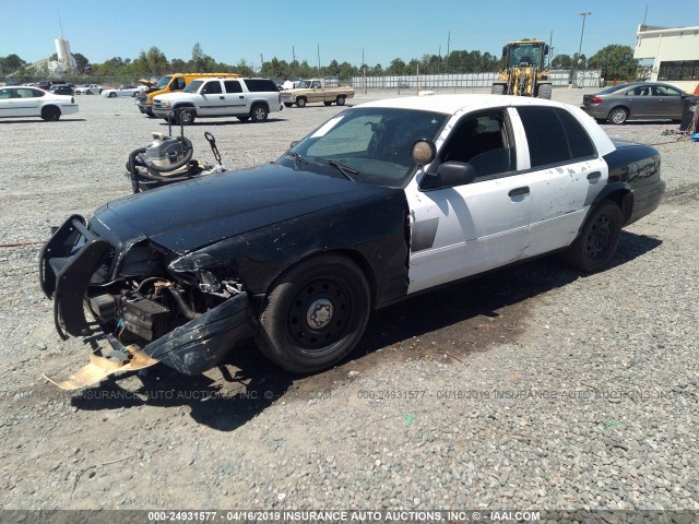 2FAFP71W06X158985 - 2006 FORD CROWN VICTORIA POLICE INTERCEPTOR BLACK photo 2