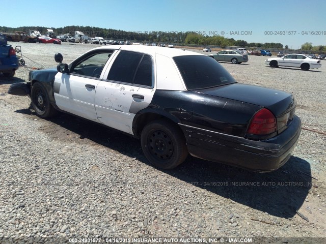 2FAFP71W06X158985 - 2006 FORD CROWN VICTORIA POLICE INTERCEPTOR BLACK photo 3