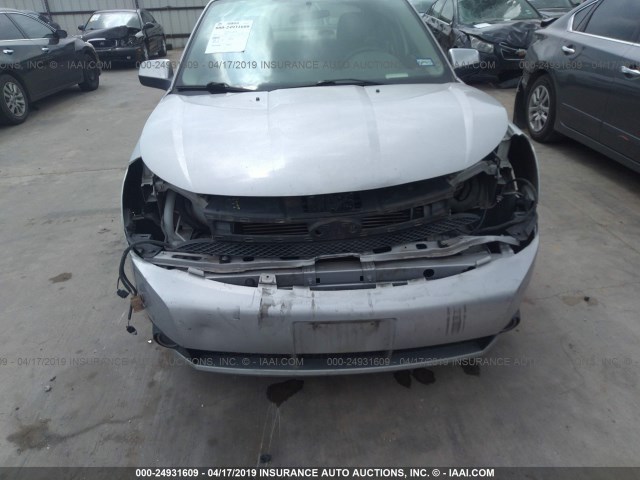 1FAHP35N58W131332 - 2008 FORD FOCUS SE/SEL/SES 银色 照片 6