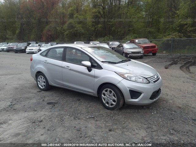 3FADP4AJ6CM110442 - 2012 FORD FIESTA S SILVER photo 1