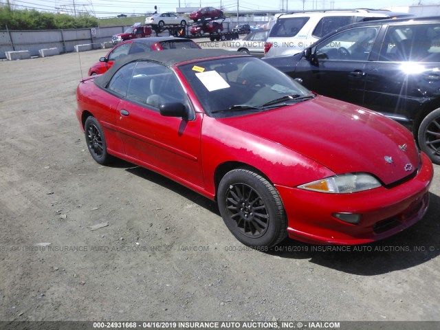 4G1JF32T1XB903629 - 1999 CHEVROLET CAVALIER Z24 RED photo 1