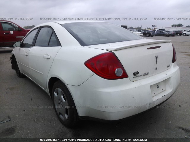 1G2ZG58N074141349 - 2007 PONTIAC G6 SE WHITE photo 3