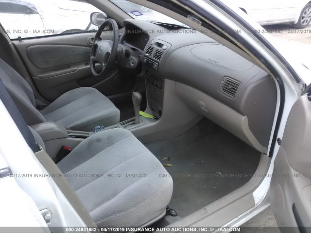 1NXBR12E6XZ153364 - 1999 TOYOTA COROLLA VE/CE/LE WHITE photo 5