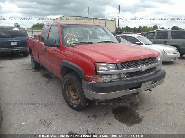 1GCHC29U53E187237 - 2003 CHEVROLET SILVERADO C2500 HEAVY DUTY RED photo 1