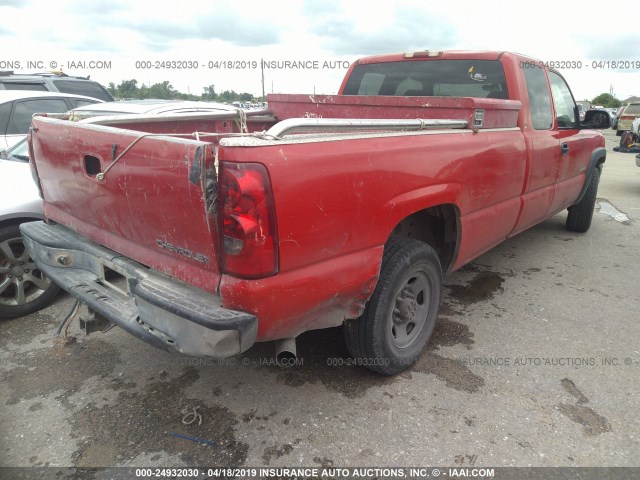 1GCHC29U53E187237 - 2003 CHEVROLET SILVERADO C2500 HEAVY DUTY RED photo 4