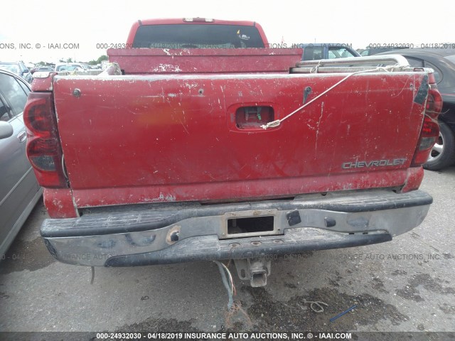 1GCHC29U53E187237 - 2003 CHEVROLET SILVERADO C2500 HEAVY DUTY RED photo 6