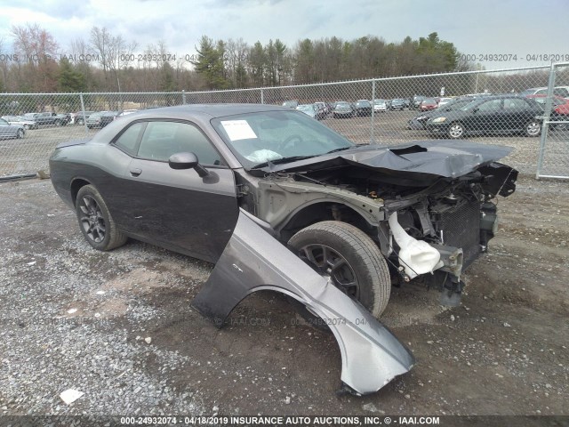 2C3CDZGG1JH112915 - 2018 DODGE CHALLENGER GT GRAY photo 1