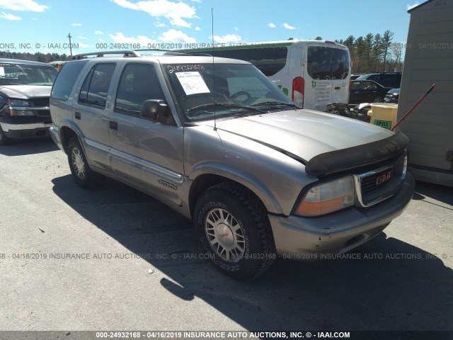 1GKDT13W512211543 - 2001 GMC JIMMY SILVER photo 1