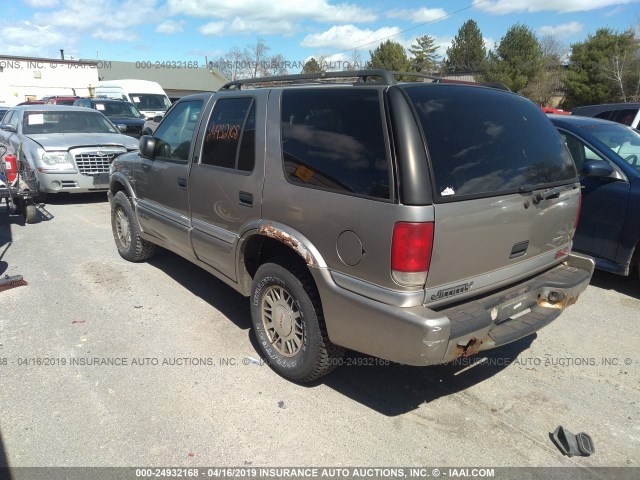 1GKDT13W512211543 - 2001 GMC JIMMY SILVER photo 3