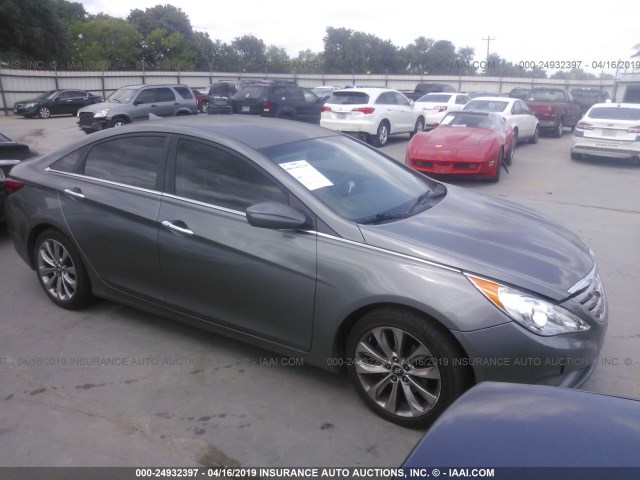 5NPEC4AC9BH188228 - 2011 HYUNDAI SONATA SE/LIMITED GRAY photo 1