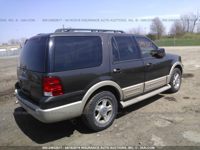 1FMPU17556LA94244 - 2006 FORD EXPEDITION EDDIE BAUER BROWN photo 4