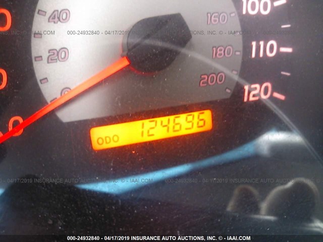 5TEJU62N15Z091775 - 2005 TOYOTA TACOMA DOUBLE CAB PRERUNNER MAROON photo 7