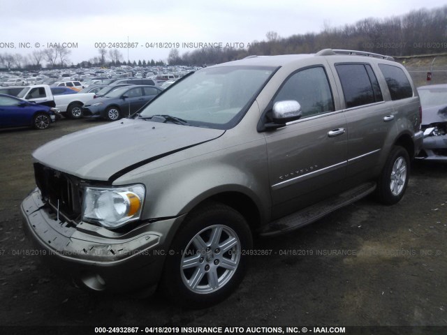 1A8HW58PX7F566330 - 2007 CHRYSLER ASPEN LIMITED BROWN photo 2