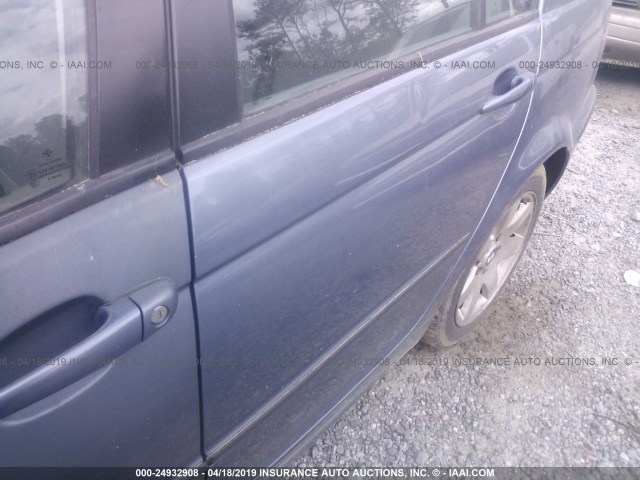 WBAEU33485PR17404 - 2005 BMW 325 XI 蓝色 照片 6