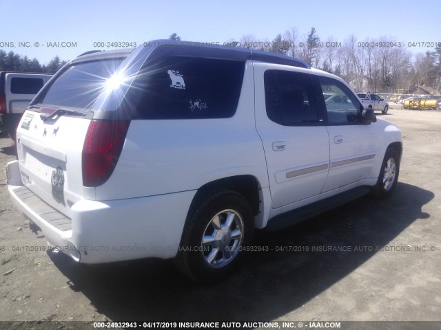 1GKET12SX46181472 - 2004 GMC ENVOY XUV WHITE photo 4