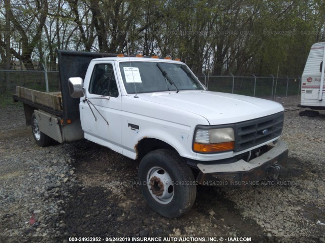 1FDLF47F2REA30206 - 1994 FORD F SUPER DUTY WHITE photo 1