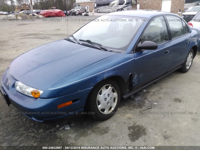 1G8ZH5281YZ229224 - 2000 SATURN SL1 BLUE photo 6