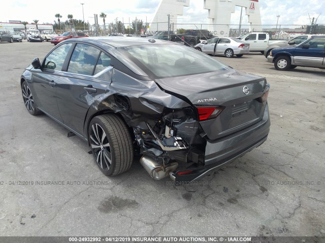 1N4BL4CV0KC197306 - 2019 NISSAN ALTIMA SR GRAY photo 6