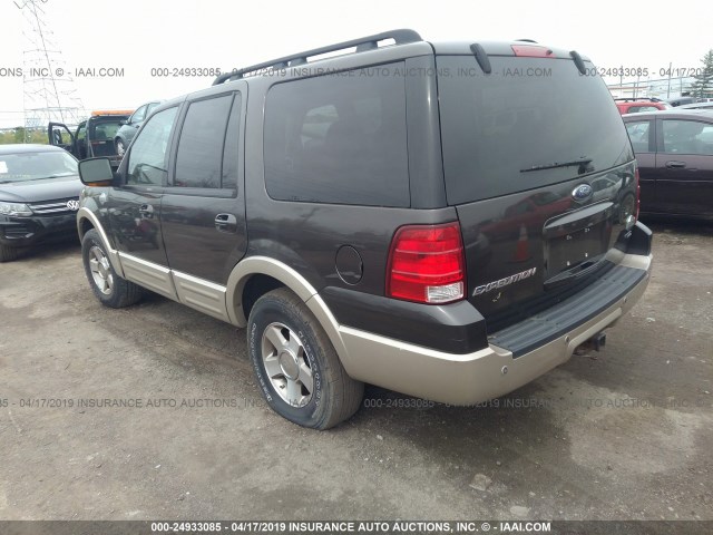 1FMFU18596LA66098 - 2006 FORD EXPEDITION EDDIE BAUER GRAY photo 3