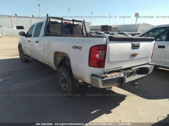 1GC4K0B62AF110785 - 2010 CHEVROLET SILVERADO K3500 LT WHITE photo 6