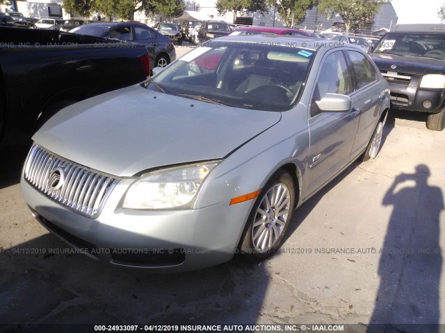 3MEHM08Z17R636736 - 2007 MERCURY MILAN PREMIER GRAY photo 2