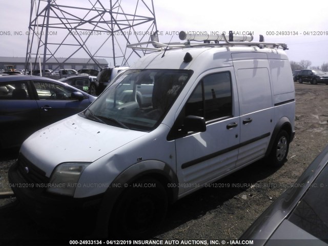 NM0LS7AN6CT084383 - 2012 FORD TRANSIT CONNECT XL WHITE photo 2