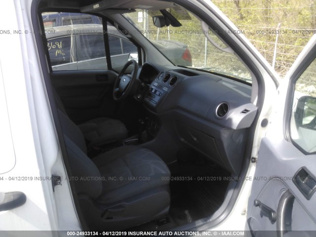 NM0LS7AN6CT084383 - 2012 FORD TRANSIT CONNECT XL WHITE photo 5
