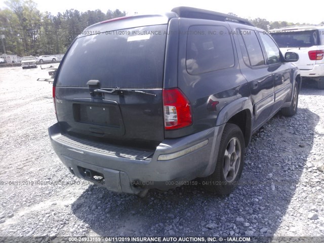 4NUES16S666700145 - 2006 ISUZU ASCENDER S/LS/LIMITED BLACK photo 4