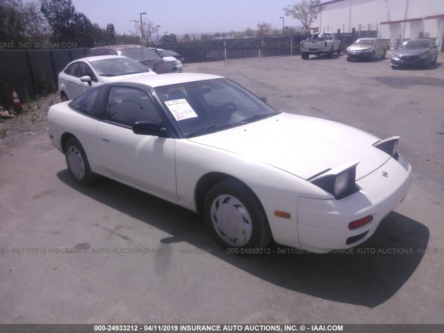 JN1HS36P1LW139626 - 1990 NISSAN 240SX SE WHITE photo 1