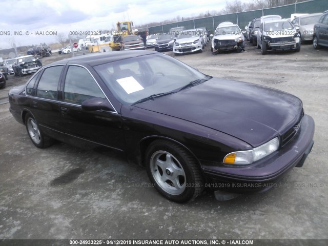 1G1BL52P7TR123259 - 1996 CHEVROLET CAPRICE / IMPALA CLASSIC/SS MAROON photo 1