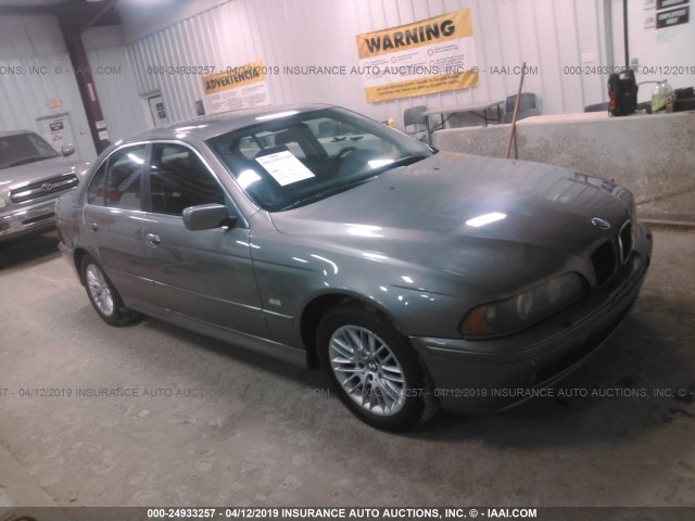 WBADT63452CH93971 - 2002 BMW 530 I AUTOMATIC GRAY photo 1