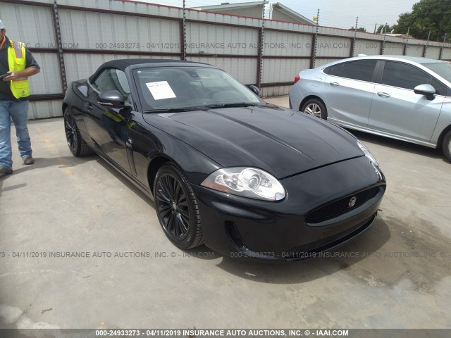 SAJWA4GB4BLB40421 - 2011 JAGUAR XK BLACK photo 1