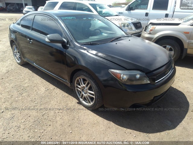 JTKDE167160103393 - 2006 TOYOTA SCION TC BLACK photo 1