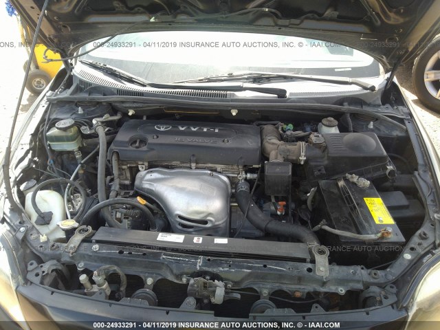 JTKDE167160103393 - 2006 TOYOTA SCION TC BLACK photo 10