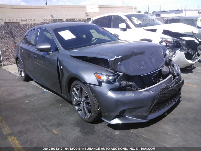 JTHBE1D29F5020267 - 2015 LEXUS IS 350 GRAY photo 1