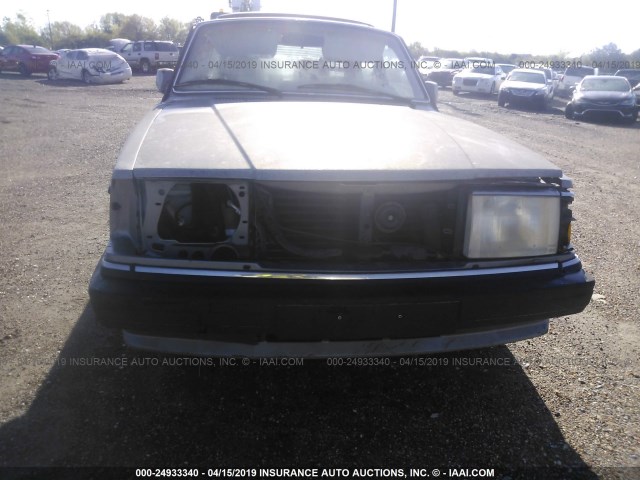 YV1AX8848K1379827 - 1989 VOLVO 244 DL/GL GRAY photo 6