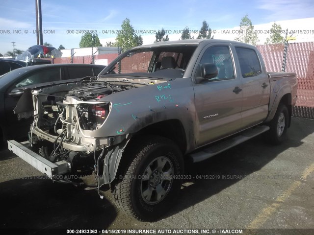 3TMJU62N38M066796 - 2008 TOYOTA TACOMA DOUBLE CAB PRERUNNER TAN photo 2