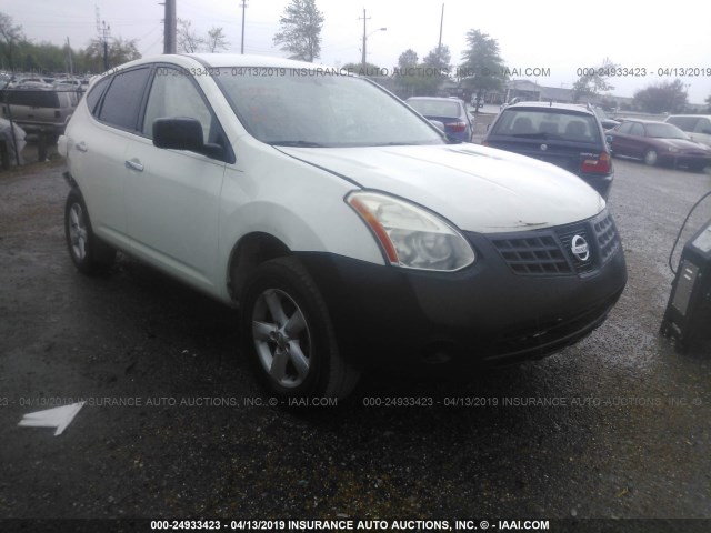 JN8AS5MTXAW507751 - 2010 NISSAN ROGUE S/SL/KROM WHITE photo 1