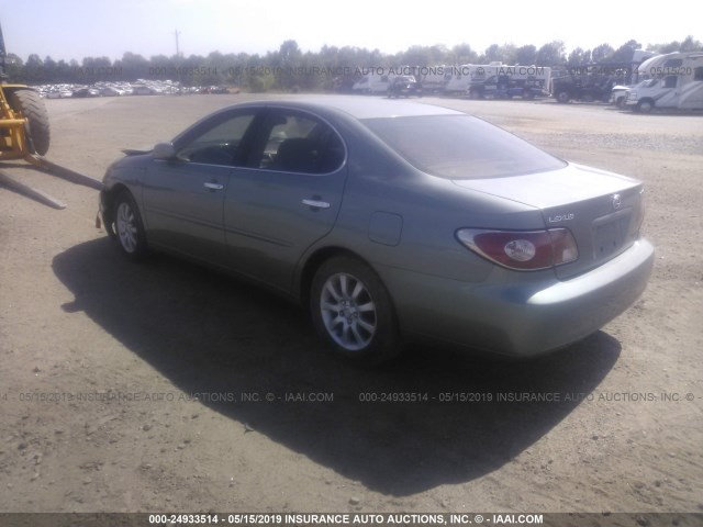 JTHBF30G520010286 - 2002 LEXUS ES 300 GRAY photo 3