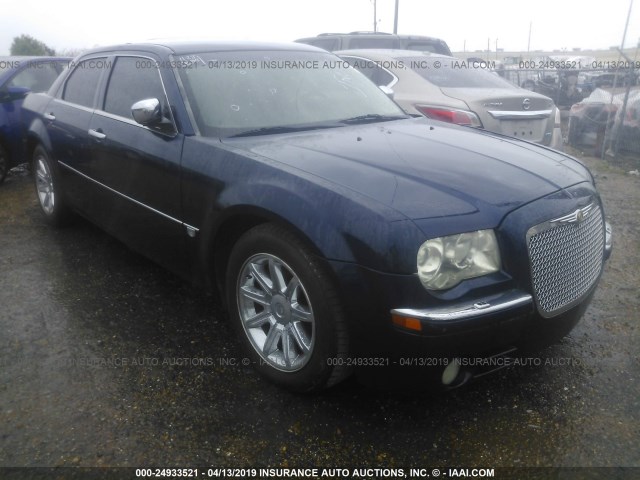 2C3KA63H36H177189 - 2006 CHRYSLER 300C BLUE photo 1