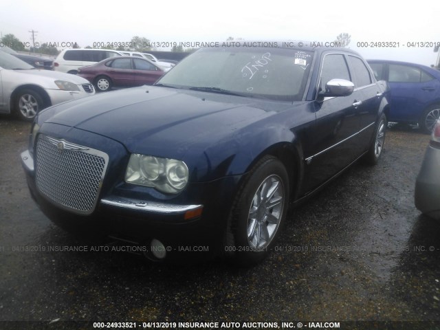 2C3KA63H36H177189 - 2006 CHRYSLER 300C BLUE photo 2