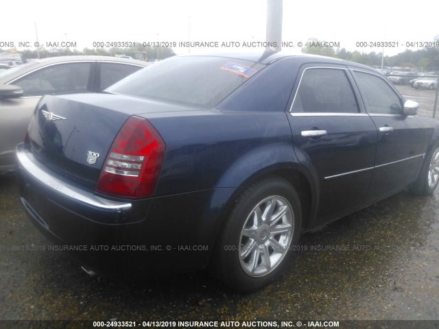 2C3KA63H36H177189 - 2006 CHRYSLER 300C BLUE photo 6