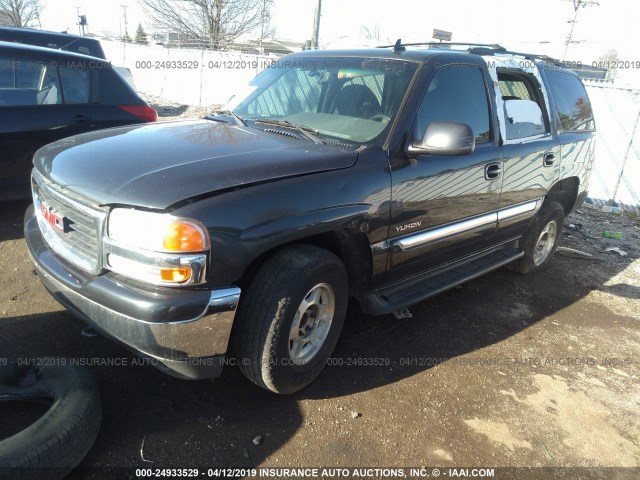 1GKEK13Z26J124276 - 2006 GMC YUKON BLACK photo 2