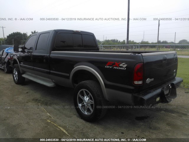 1FTWW31P56EC78409 - 2006 FORD F350 SRW SUPER DUTY BLACK photo 3