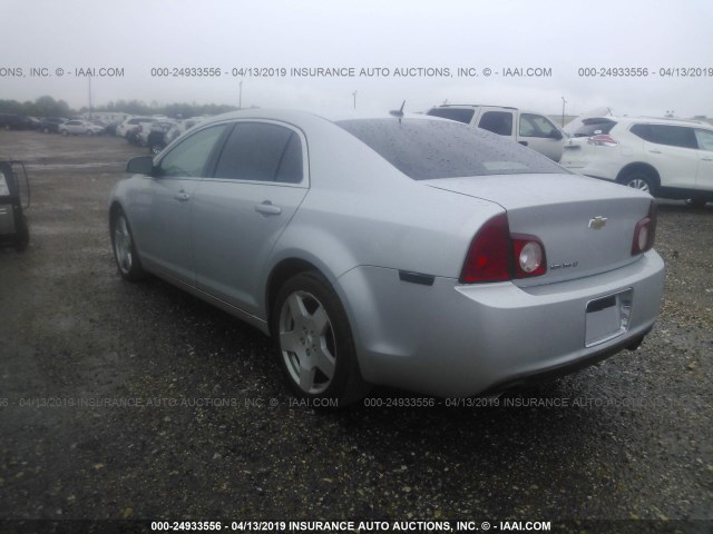 1G1ZD5E70AF220857 - 2010 CHEVROLET MALIBU 2LT GRAY photo 3