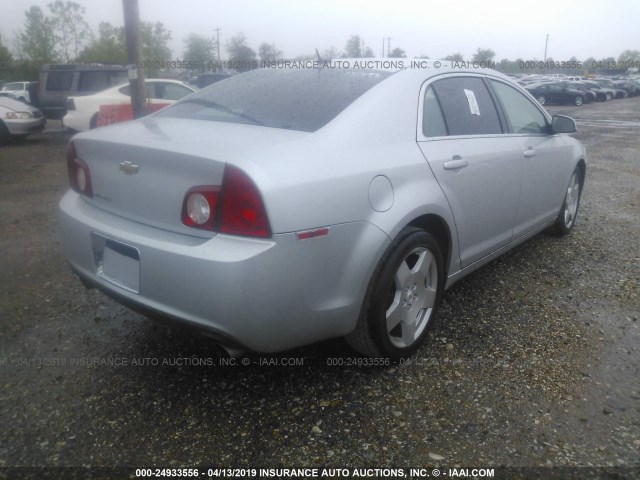 1G1ZD5E70AF220857 - 2010 CHEVROLET MALIBU 2LT GRAY photo 4