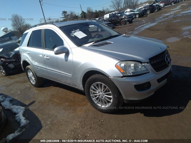 4JGBB86E16A053325 - 2006 MERCEDES-BENZ ML 350 SILVER photo 1