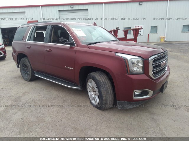 1GKS1AKC7GR415751 - 2016 GMC YUKON SLE MAROON photo 1