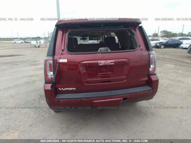 1GKS1AKC7GR415751 - 2016 GMC YUKON SLE MAROON photo 6